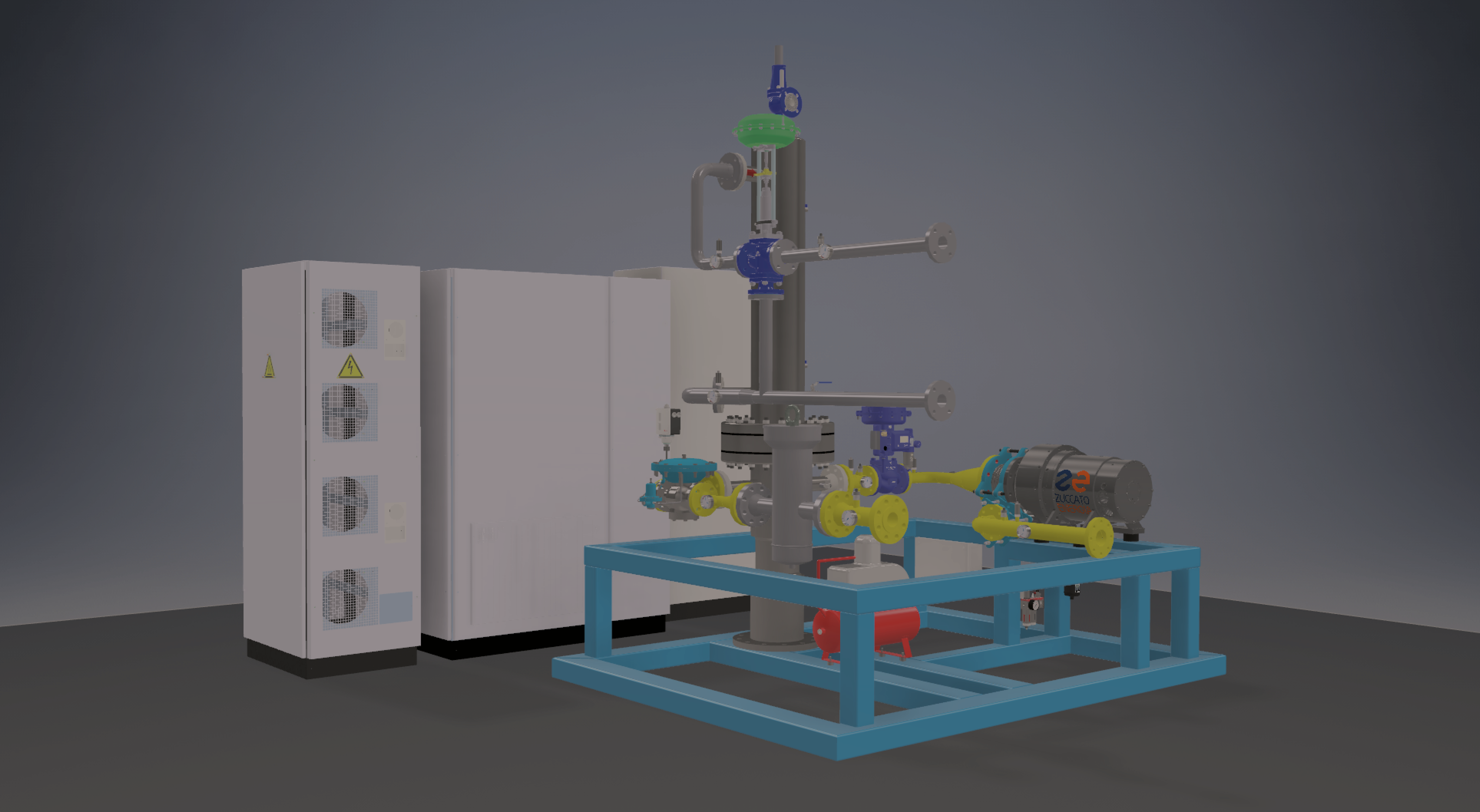 Turboespansore. Il nuovo sistema per l’espansione del gas di Zuccato Energia.